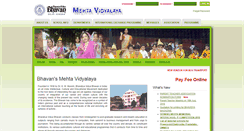 Desktop Screenshot of bvbmehtavidyalaya.org